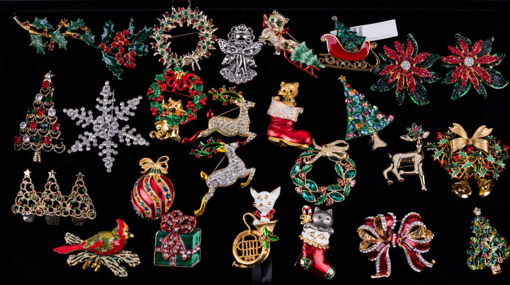 Christmas & Whimsical Brooch Collection (1 of 4)