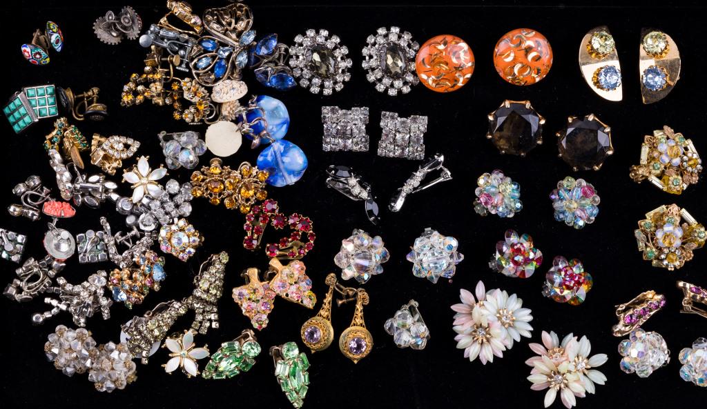 Vintage Estate Earring Collection (1 of 4)