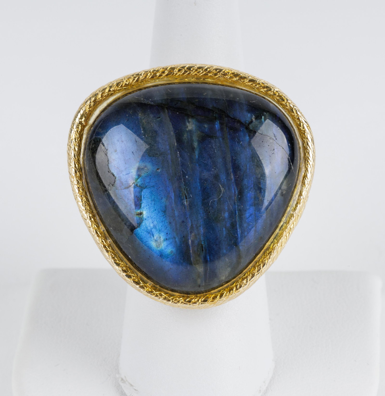14K Gold Italian Labradorite Ring (1 of 6)
