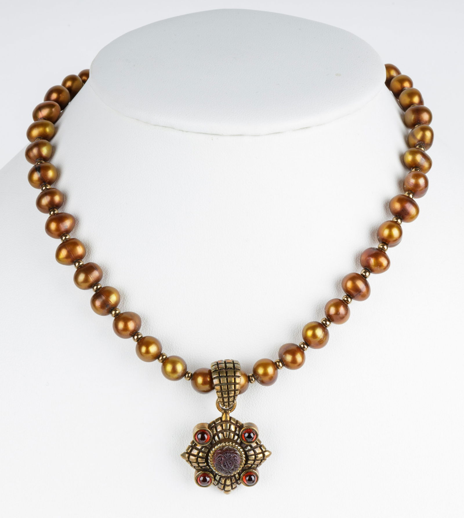 Stephen Dweck Bronze Necklace (1 of 2)