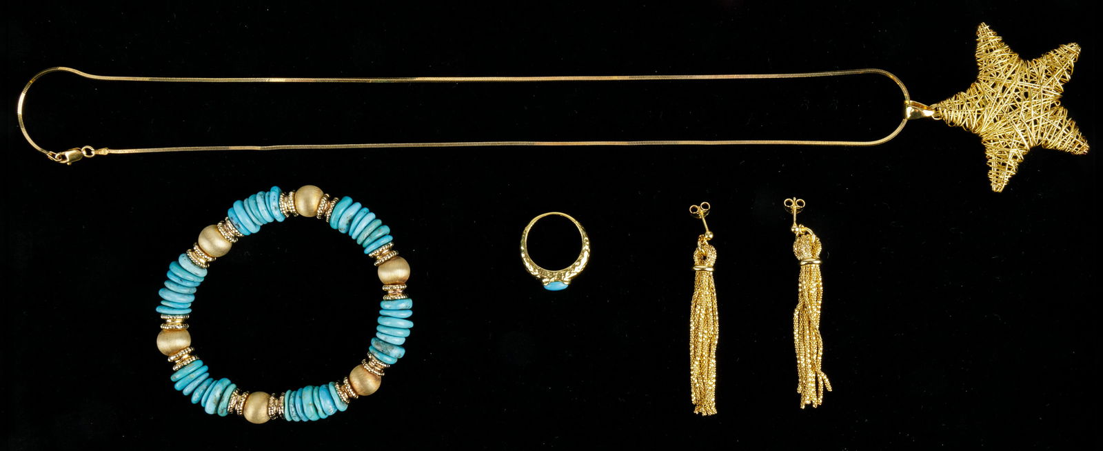 18K Gold Plated Sterling Italian Veronese Jewelry (1 of 4)