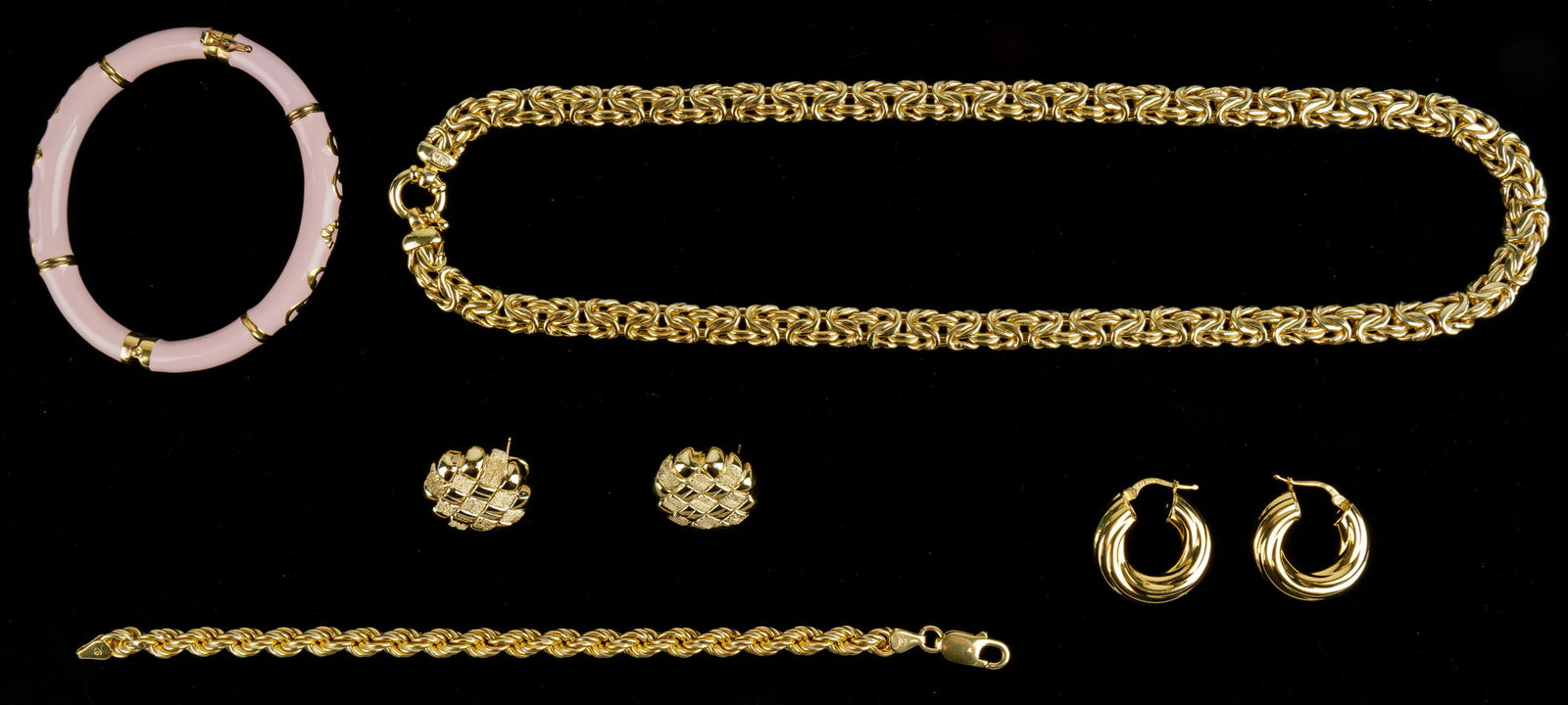 18K Gold Plated Sterling Italian Veronese Jewelry (1 of 5)