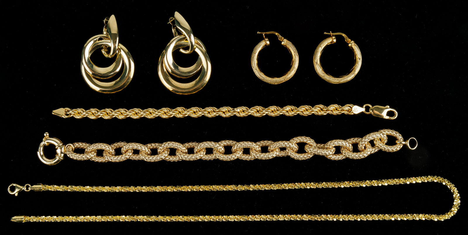 18K Gold Plated Sterling Italian Veronese Jewelry (1 of 3)