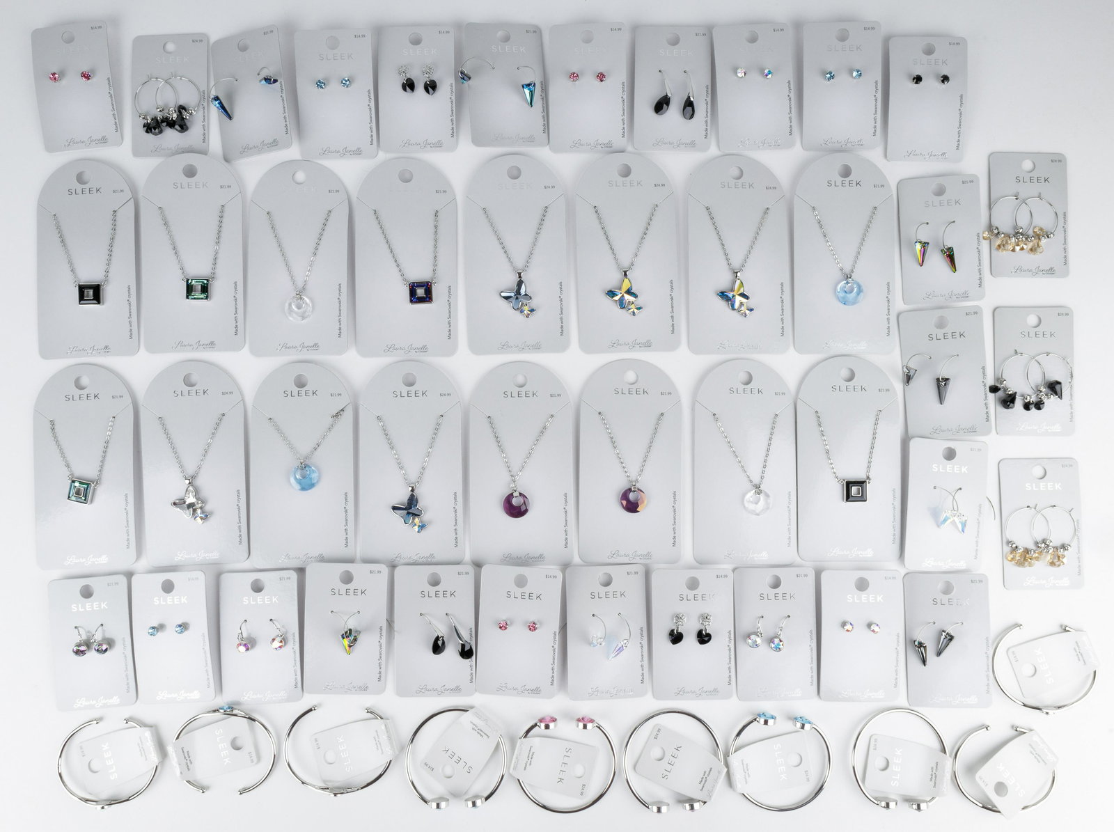 Laura Janelle Swarovski Crystal Jewelry NEW (1 of 5)