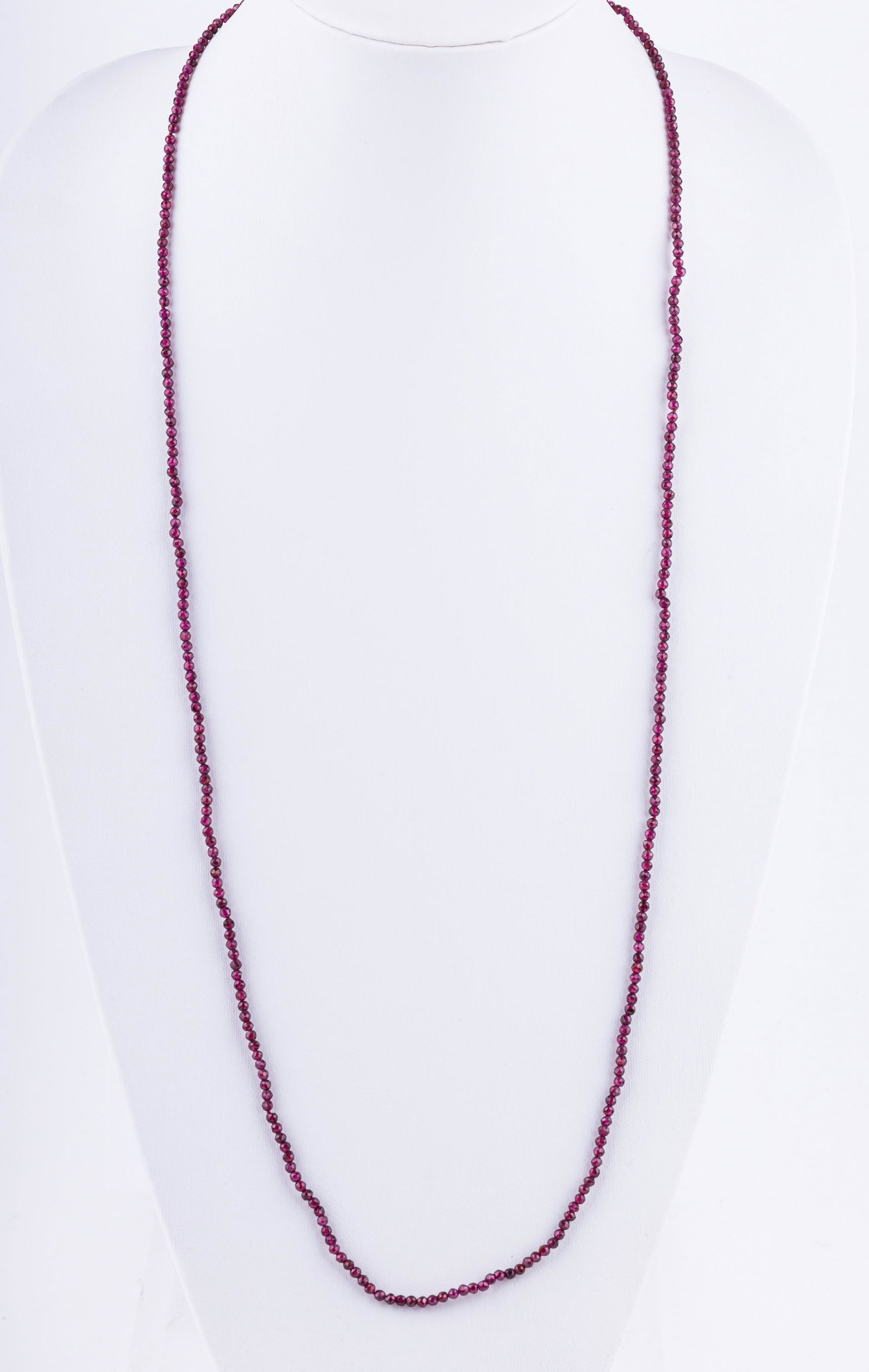 14K Gold & Garnet Bead Necklace (1 of 3)