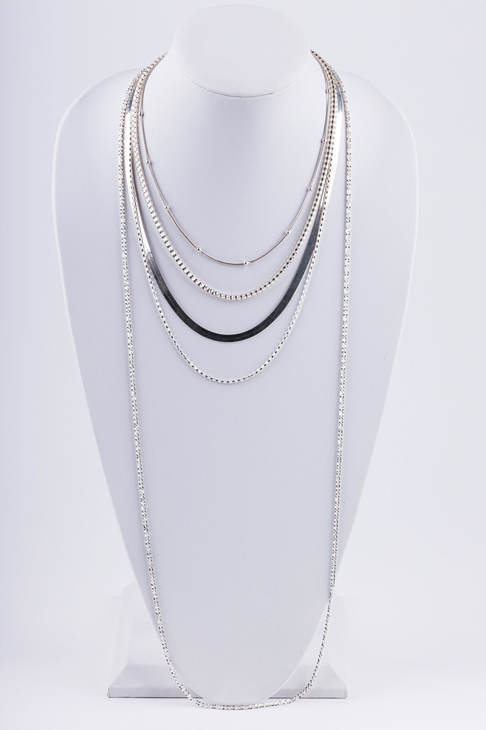 Sterling Silver Necklaces NEW (1 of 3)