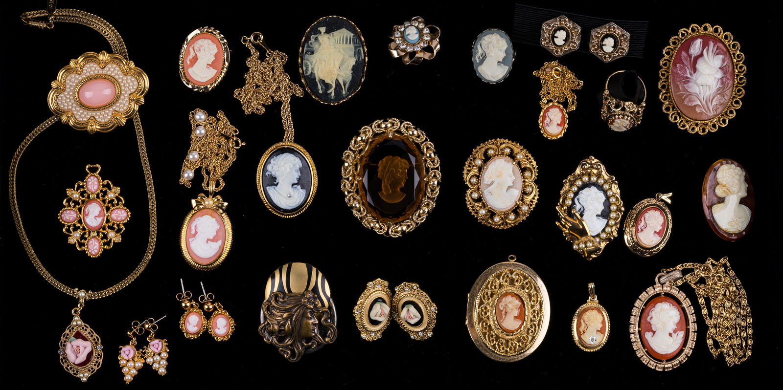 Faux Cameos and Cameo Style Jewelry (1 of 8)