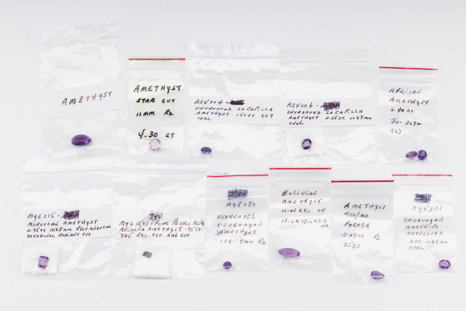 Large Loose Amethyst Stone Collection (1 of 4)