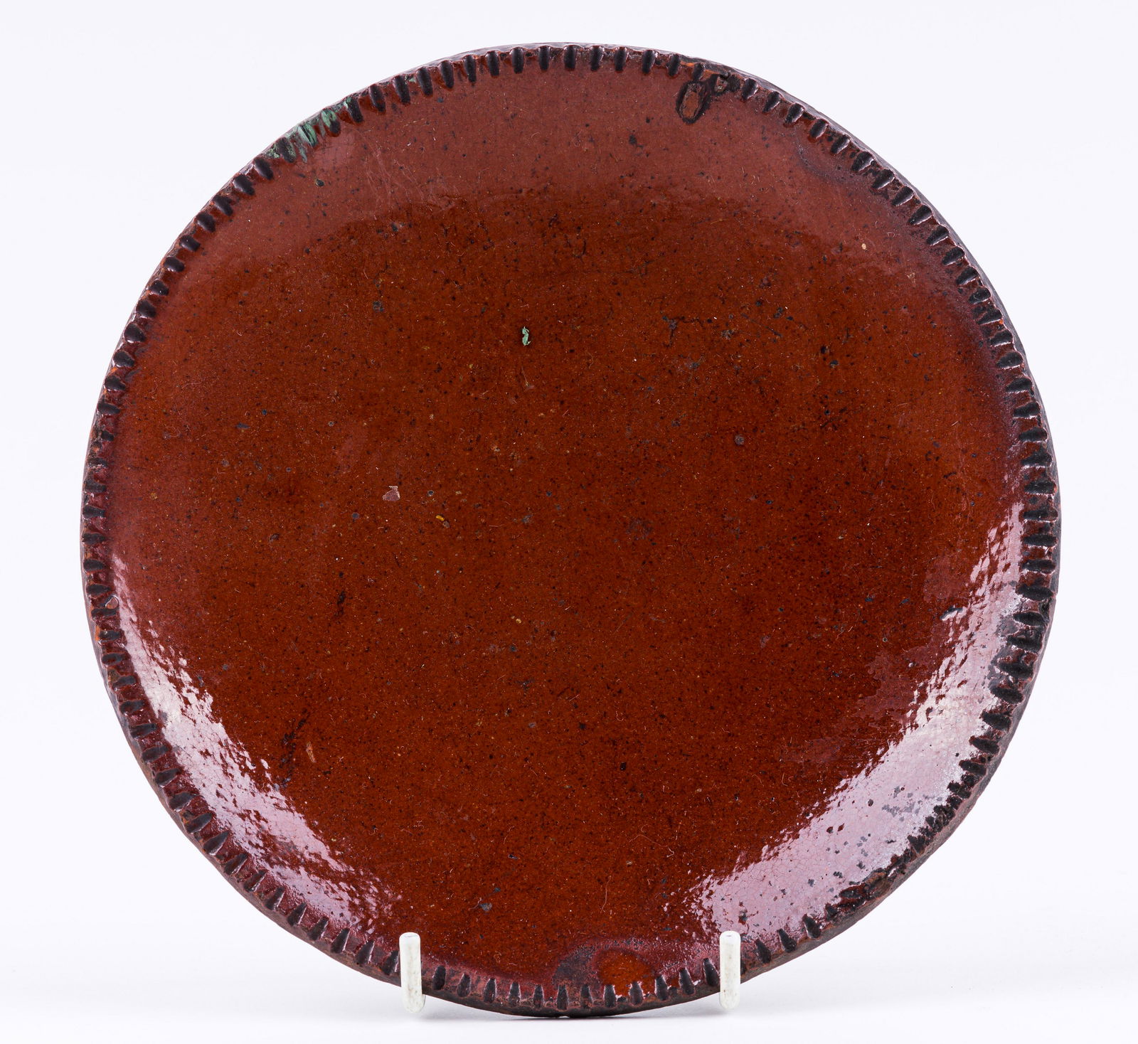 Antique Redware Plate (1 of 6)