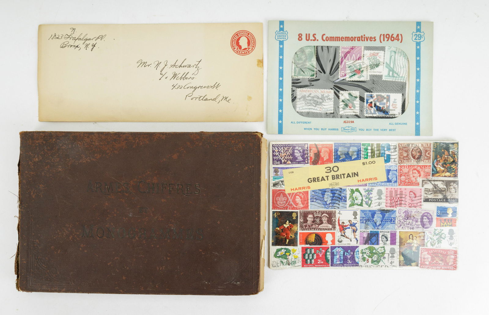 French Coat of Arms, Figures & Monograms Book (1 of 4)