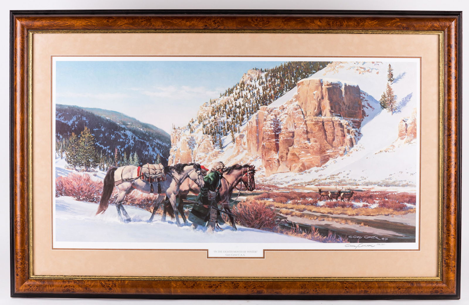 Gary Carter Signed & Numbered Lithograph (1 of 7)