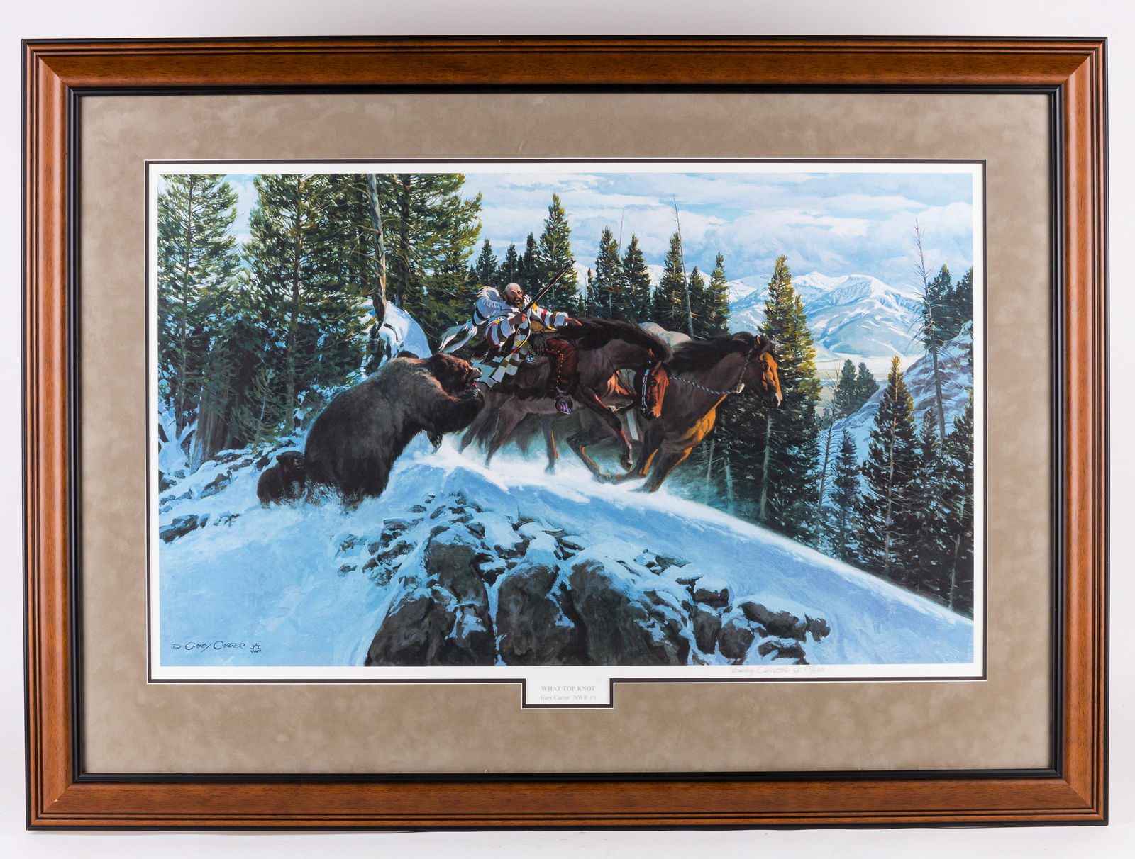 Gary Carter Signed & Numbered Lithograph (1 of 7)