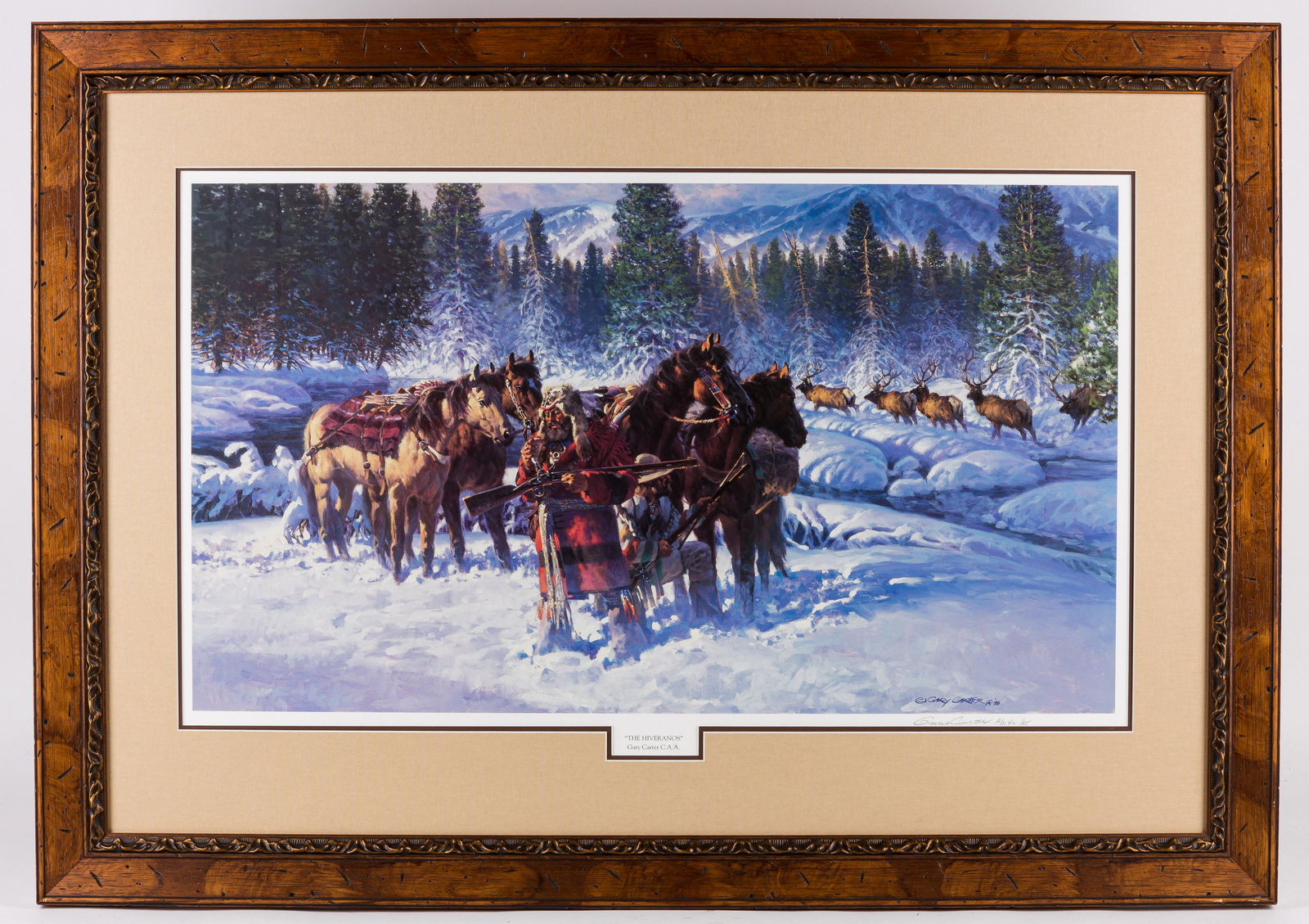 Gary Carter Signed & Numbered Lithograph (1 of 7)