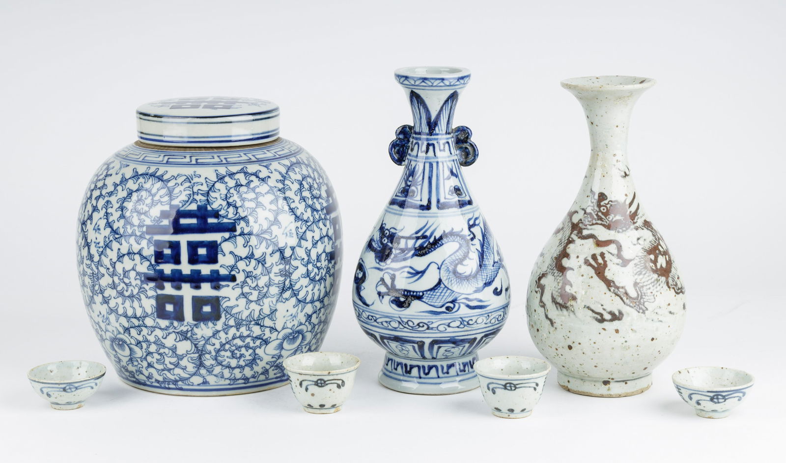 Chinese Decorative Vases, Ginger Jar & (1 of 6)