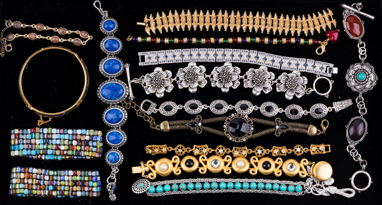 Vintage Costume Jewelry Bracelets (1 of 5)