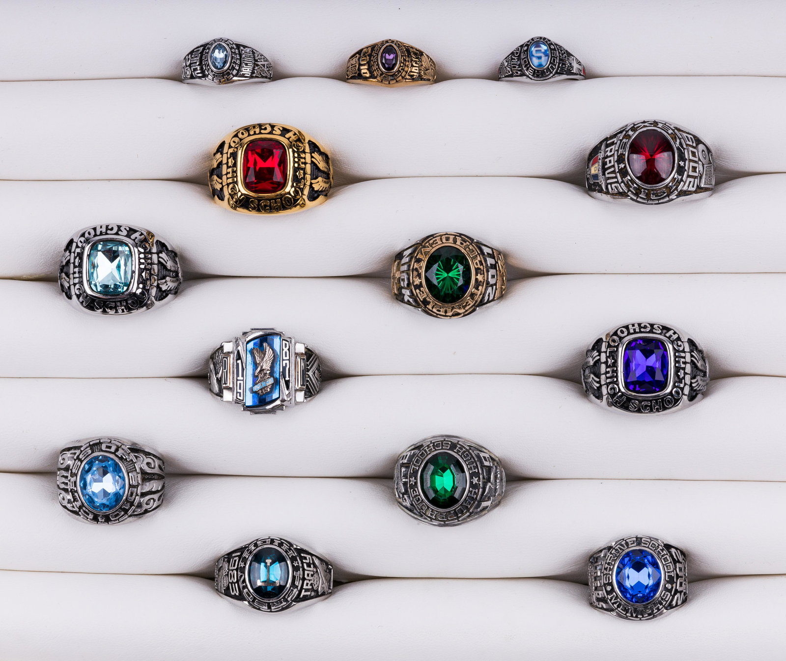 Collection of Class Rings (1 of 15)