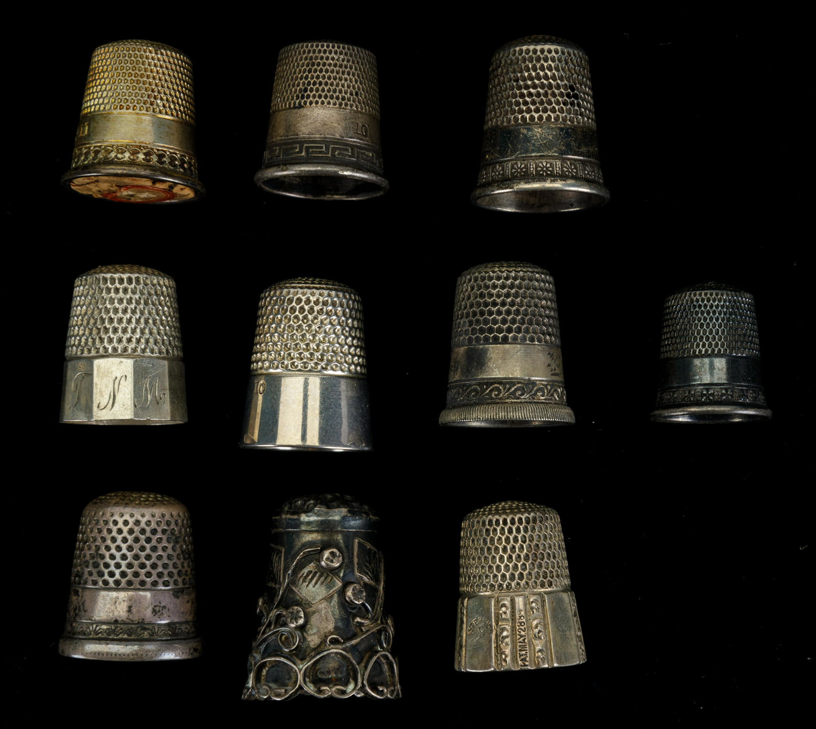 Sterling Silver Thimbles (1 of 2)