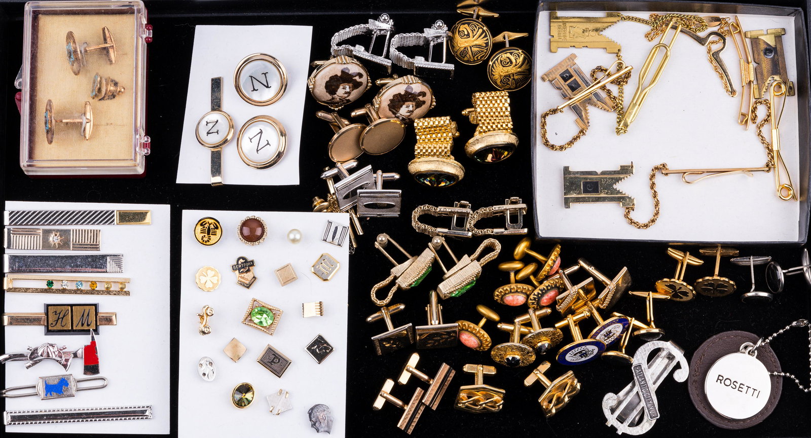 Vintage Tie Tacs, Cuff Links & More (1 of 4)