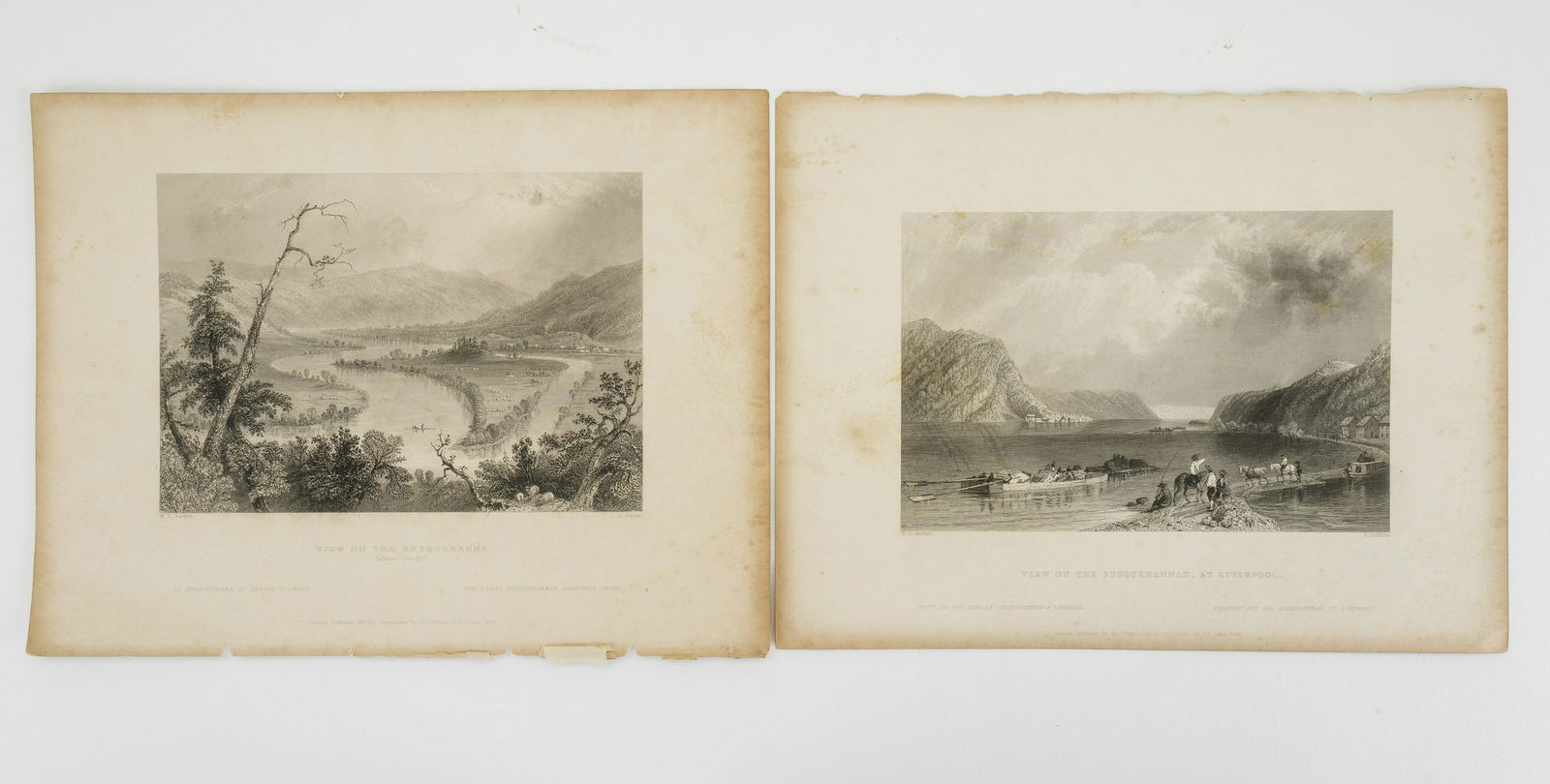 Susquehanna River Lithographs (1 of 3)