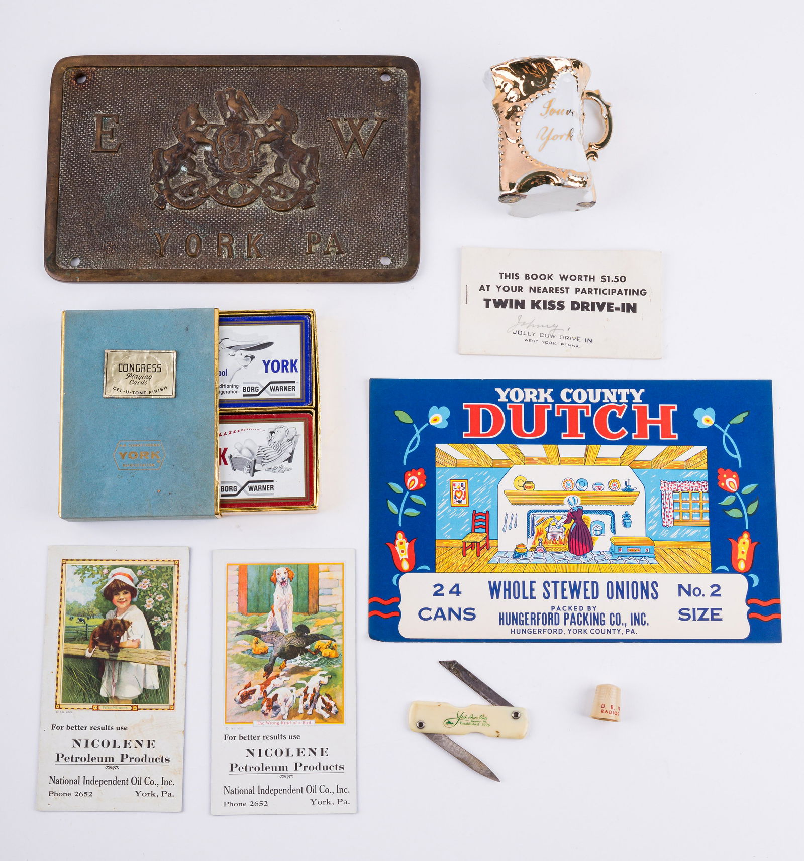 Vintage York County PA Collectibles (1 of 4)