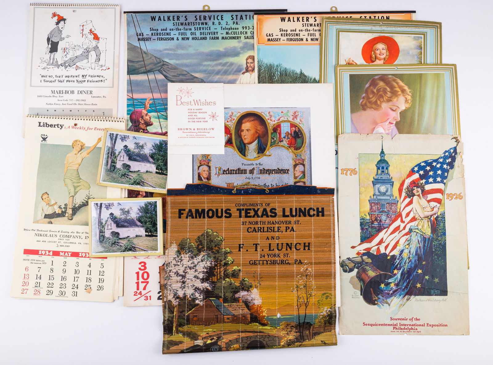 Lincoln Hwy and Related Calendars (1 of 8)