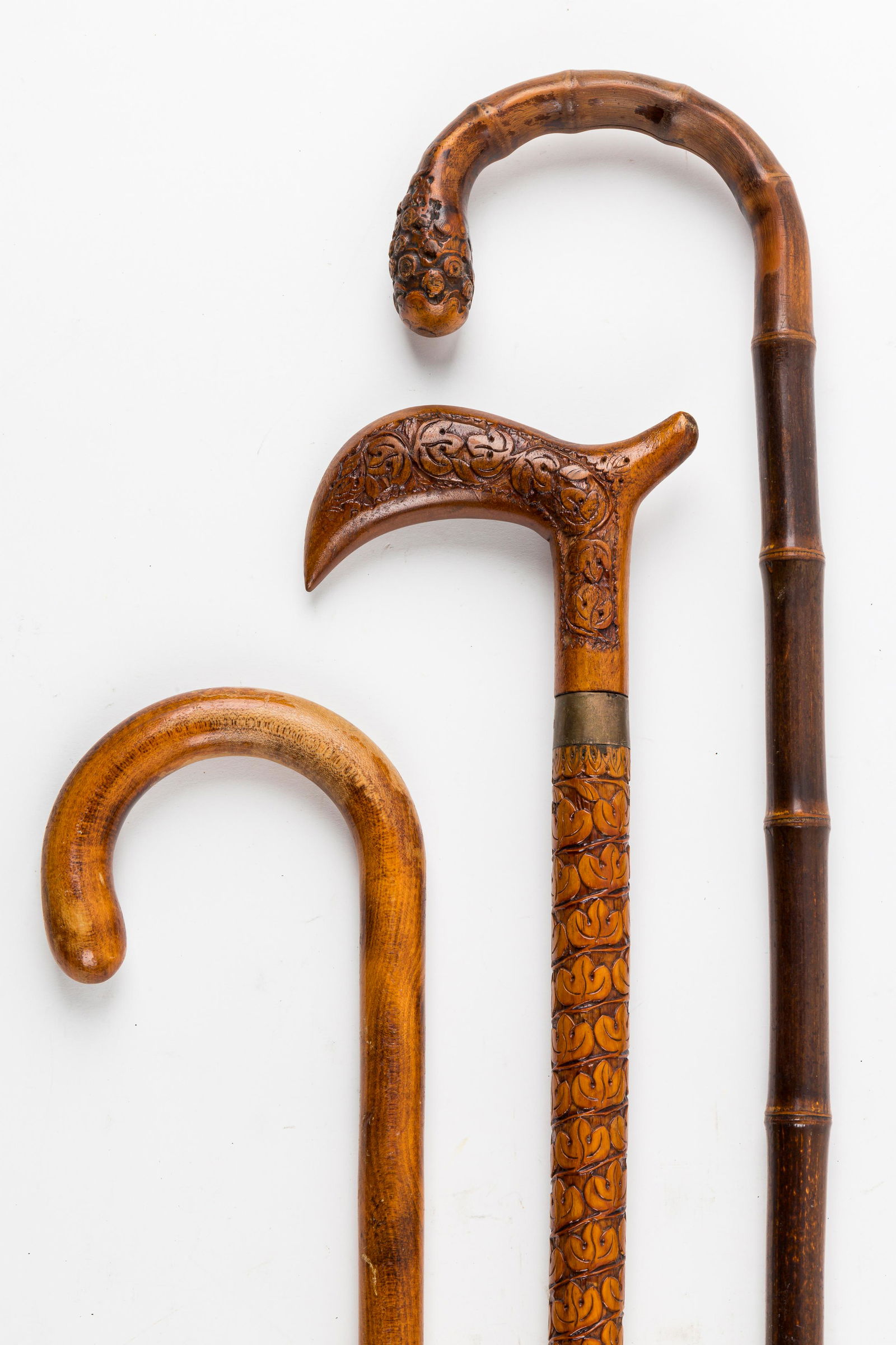 Bamboo Root and Folk Art Canes (1 of 8)