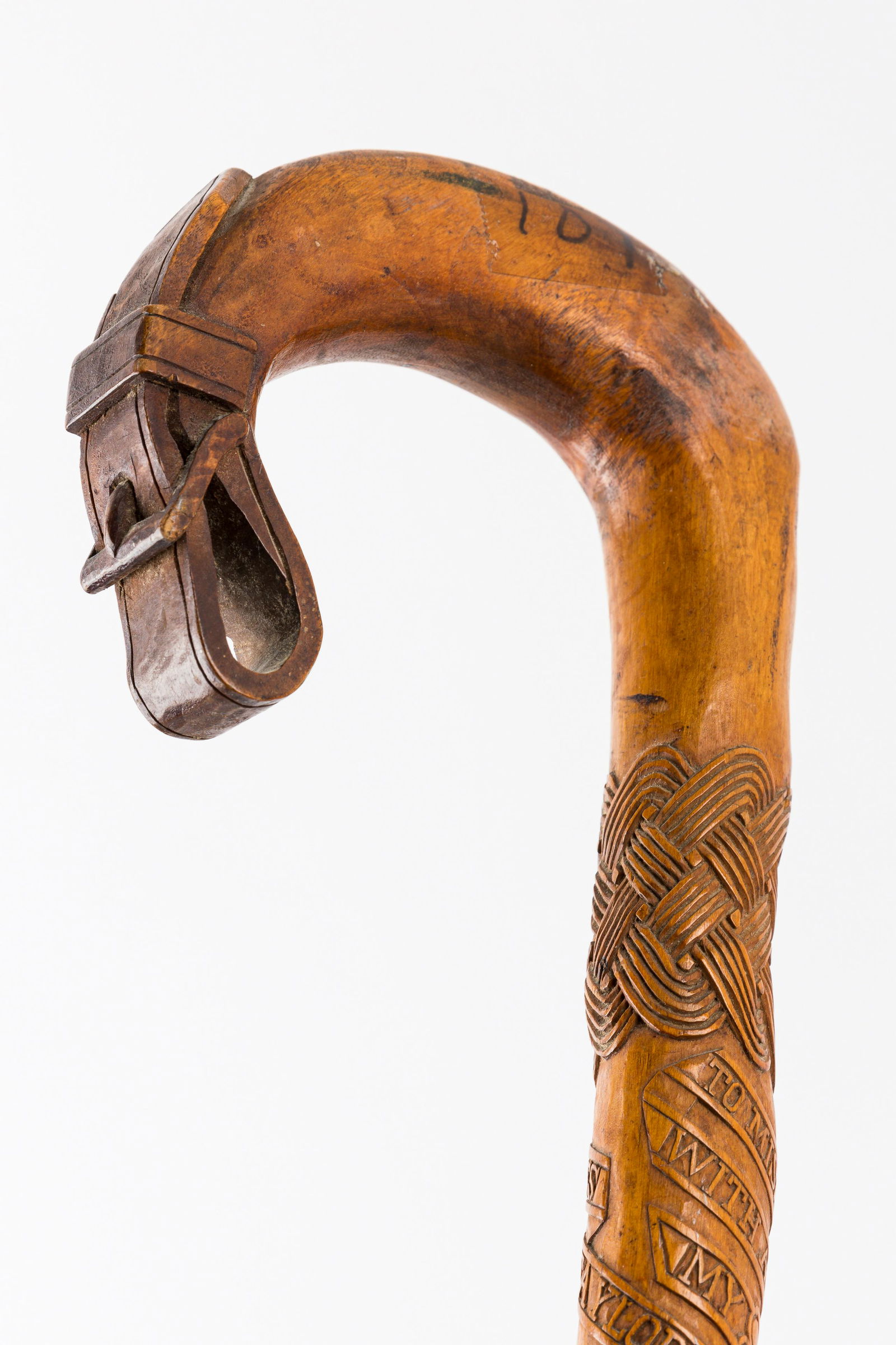 Victorian Intricately Carved Tribute Cane (1 of 12)