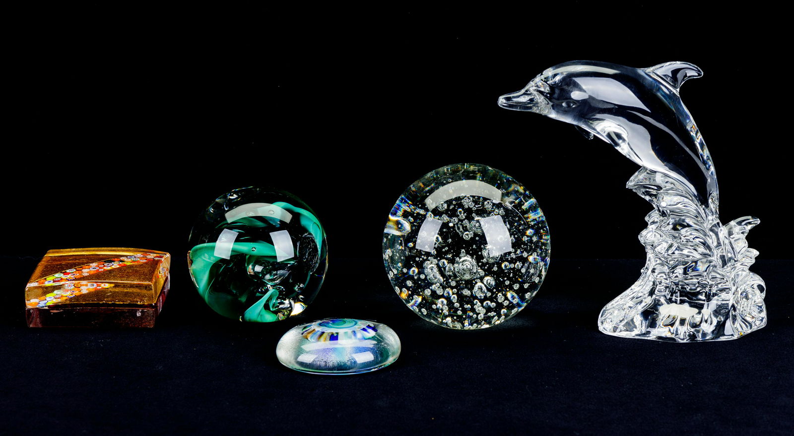 Crystal and Glass Paperweights (1 of 4)