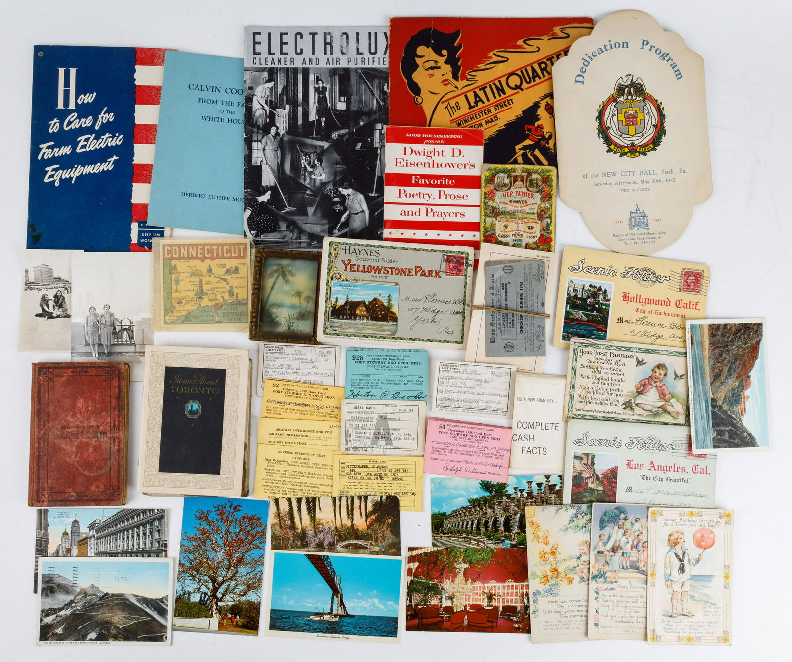 Vintage Postcards, Travel, Political Ephemera (1 of 10)