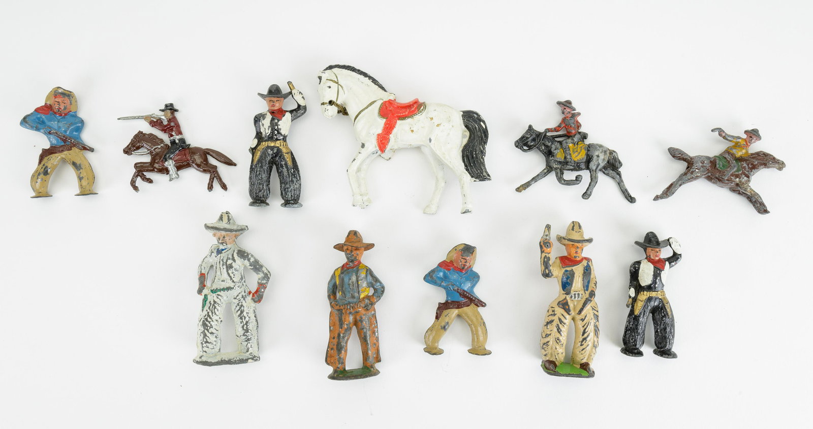 Barclay Manoil Cold Painted Lead Cowboys (1 of 3)