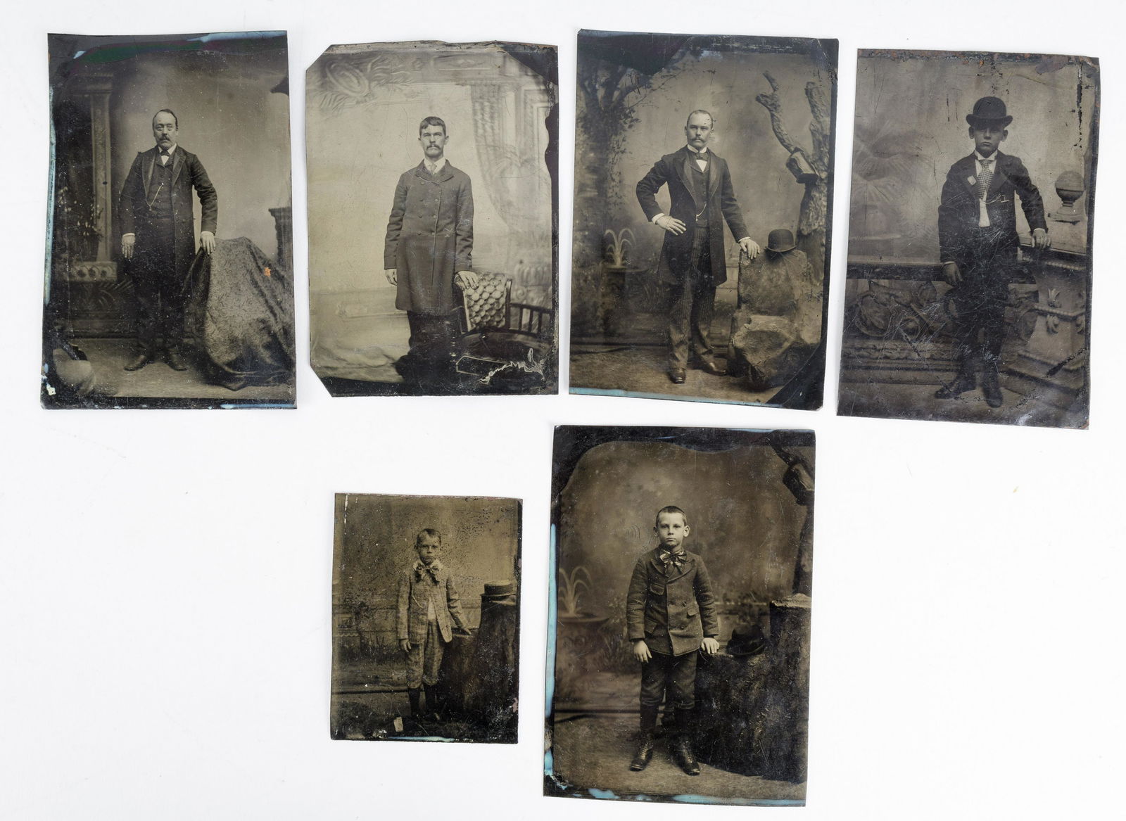 Antique Tin Type Photographs (6) (1 of 1)