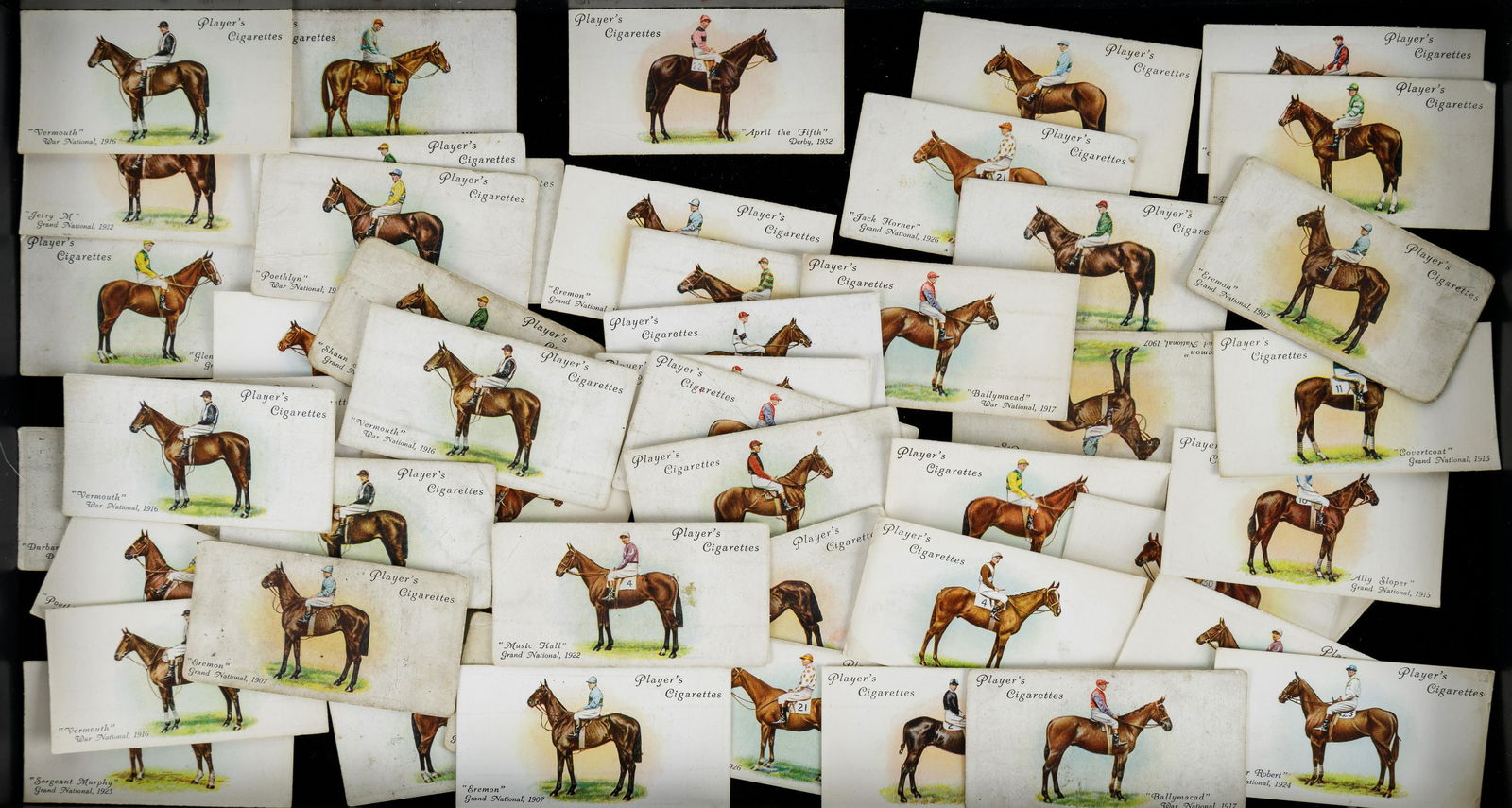 Vintage Player Equestrian Tobacco Cards (1 of 4)