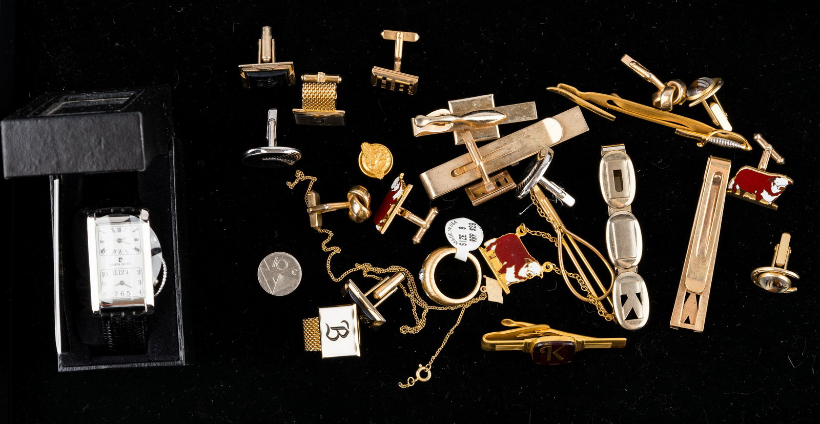 Pierre Cardin Wristwatch and Men's Jewelry (1 of 6)