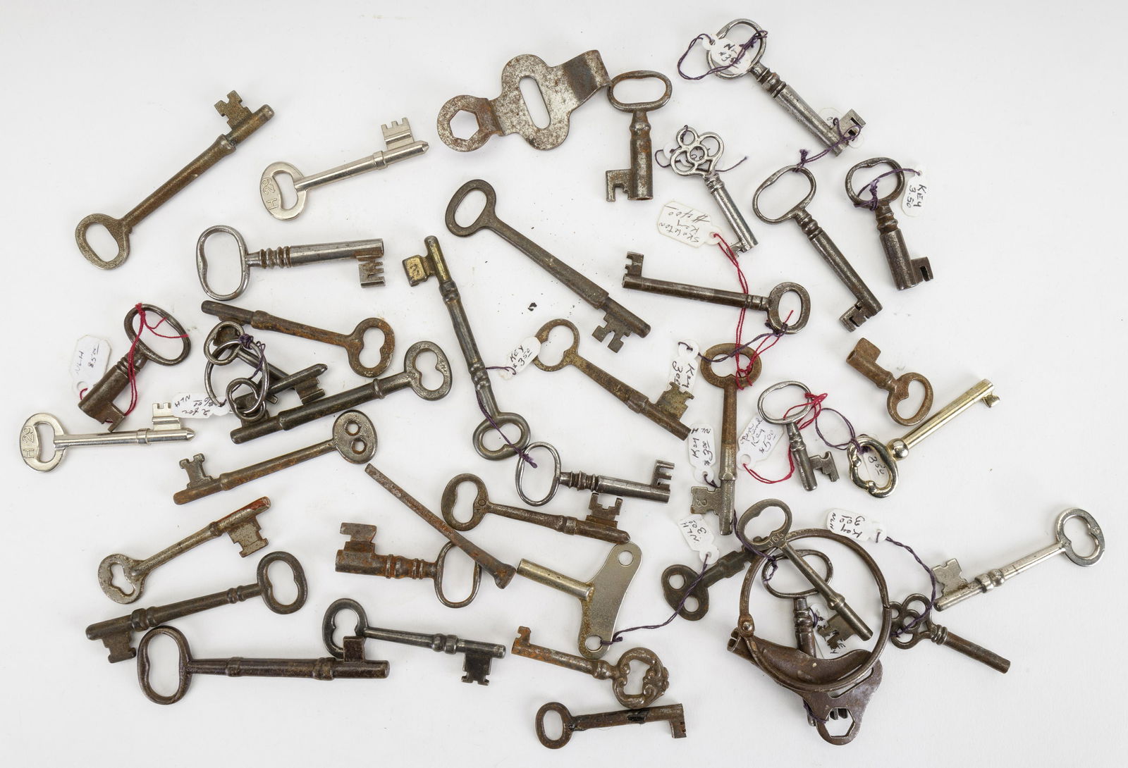19th C Skeleton Keys (1 of 3)