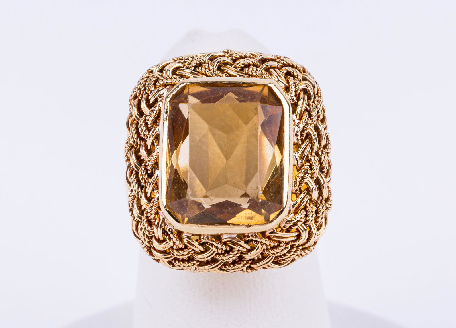 14K Yellow Gold and Citrine Ring (1 of 5)