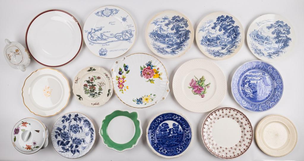 Spode, Wedgwood, & Royal Worcester Dish Group (1 of 10)
