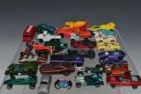 Hot Wheels Cars, Aurora Cigar Box and other Cars: Custom Fleet side 1967, 1967 Red Line Silhouette, Custom Camaro 1967, Python 1967, Custom Mustang 1958, Hot Heap 1968, Chaparral 1968, Shelby Turbine 1959, Aurora Cigar Box Mangusta, Aurora Cigar Box