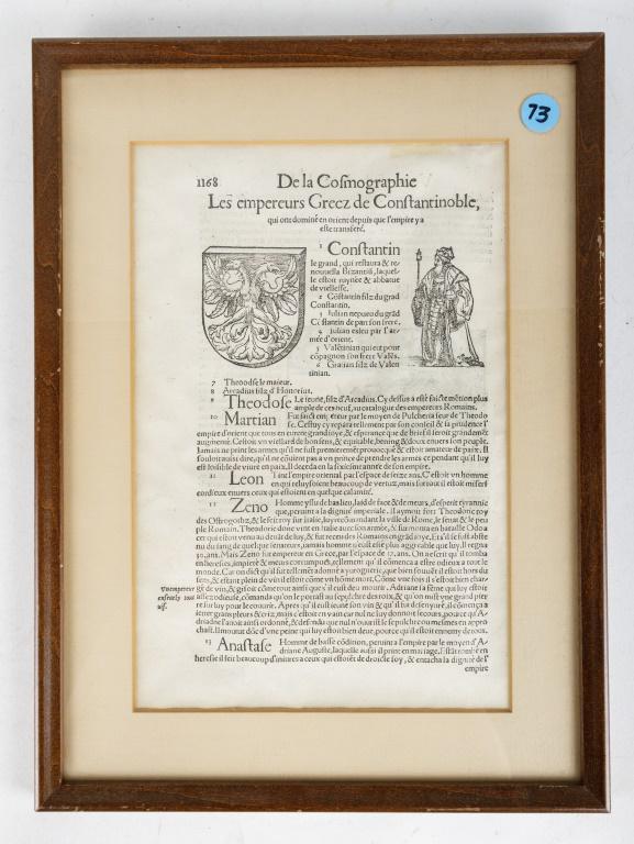 18th/19th C French Manuscript on Laid Paper: 18th/19th C. French Manuscript on laid paper from the estate of Benjamin Franklin Hammond, PhD. Dr. Hammond was "an emeritus professor of microbiology in University of Pennsylvania's School of Dental 