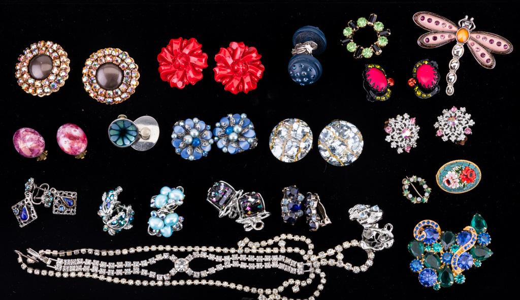 Vintage Estate Rhinestone Jewelry (1 of 4)