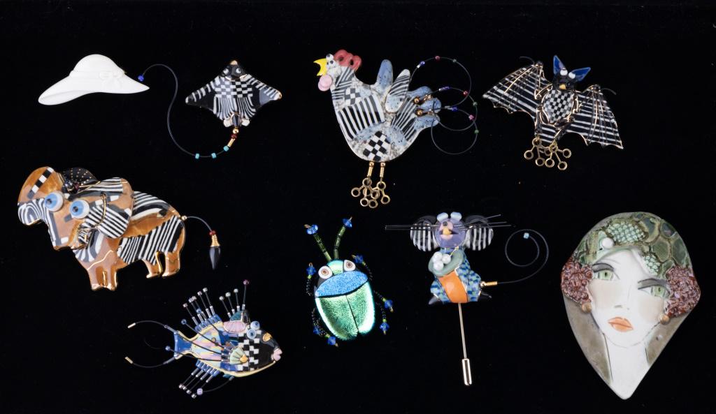 Artisan Porcelain Pins (1 of 4)