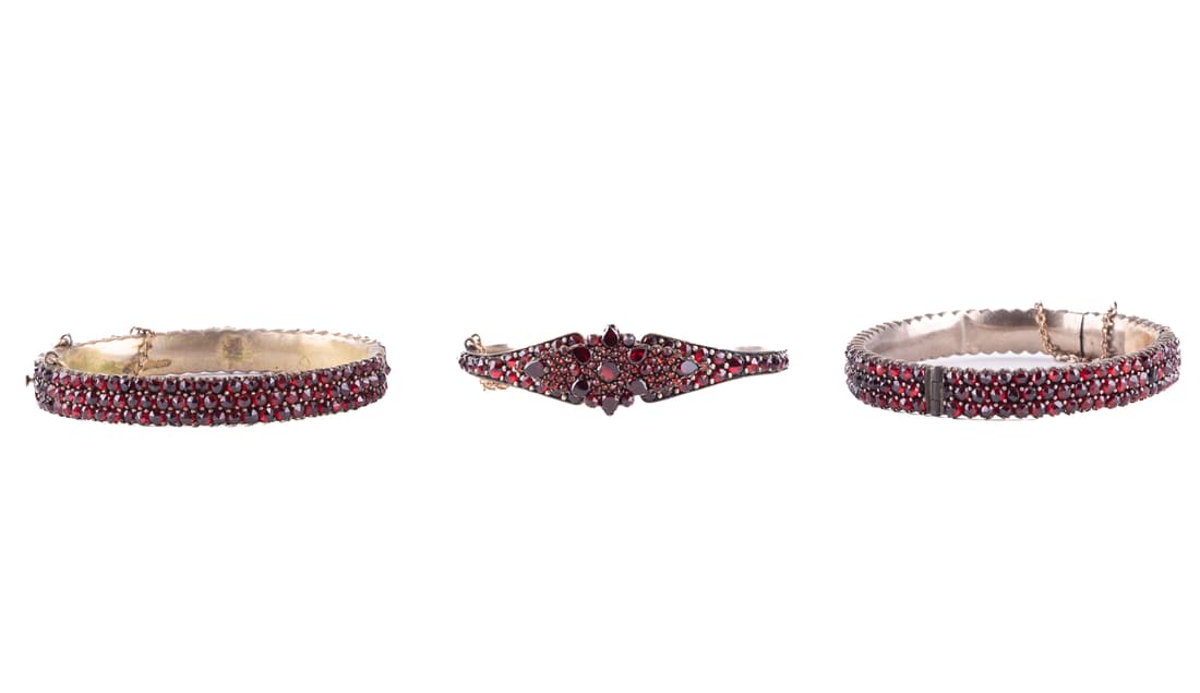 Victorian Garnet Bracelets and More (1 of 7)