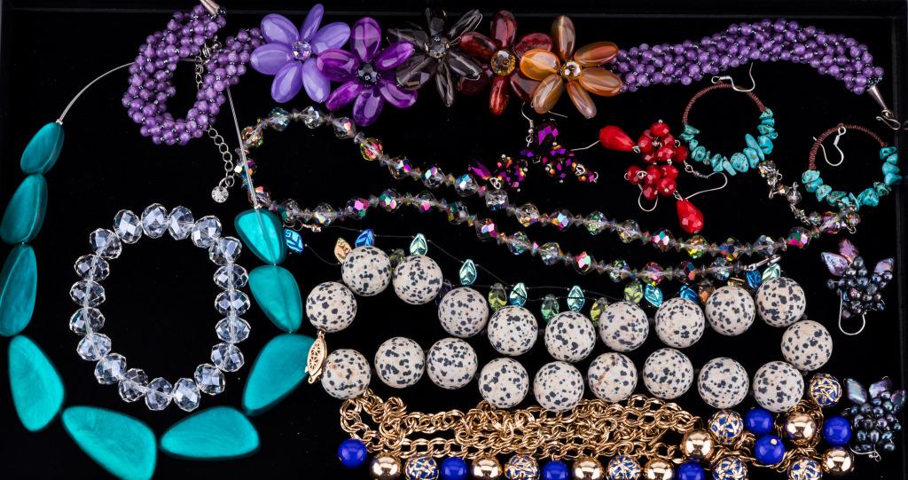 Crystal, Kate Spade & Artisan Necklace (1 of 4)