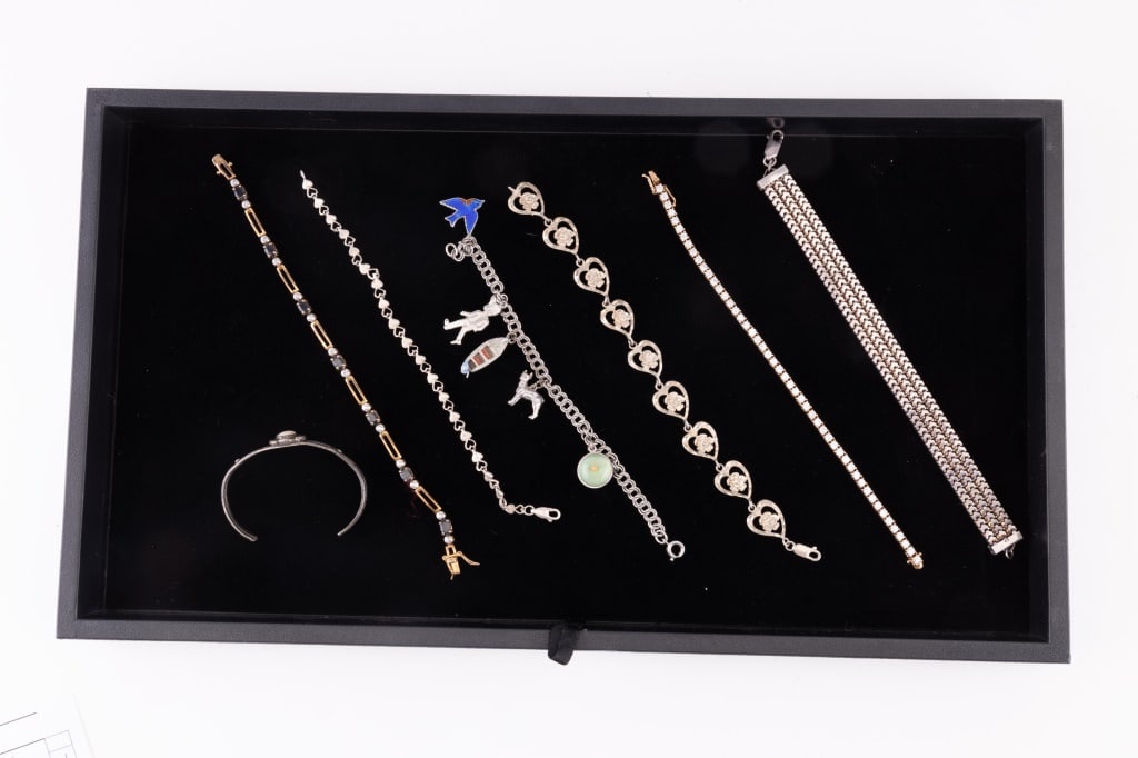 Sterling Silver Bracelet Collection (1 of 3)