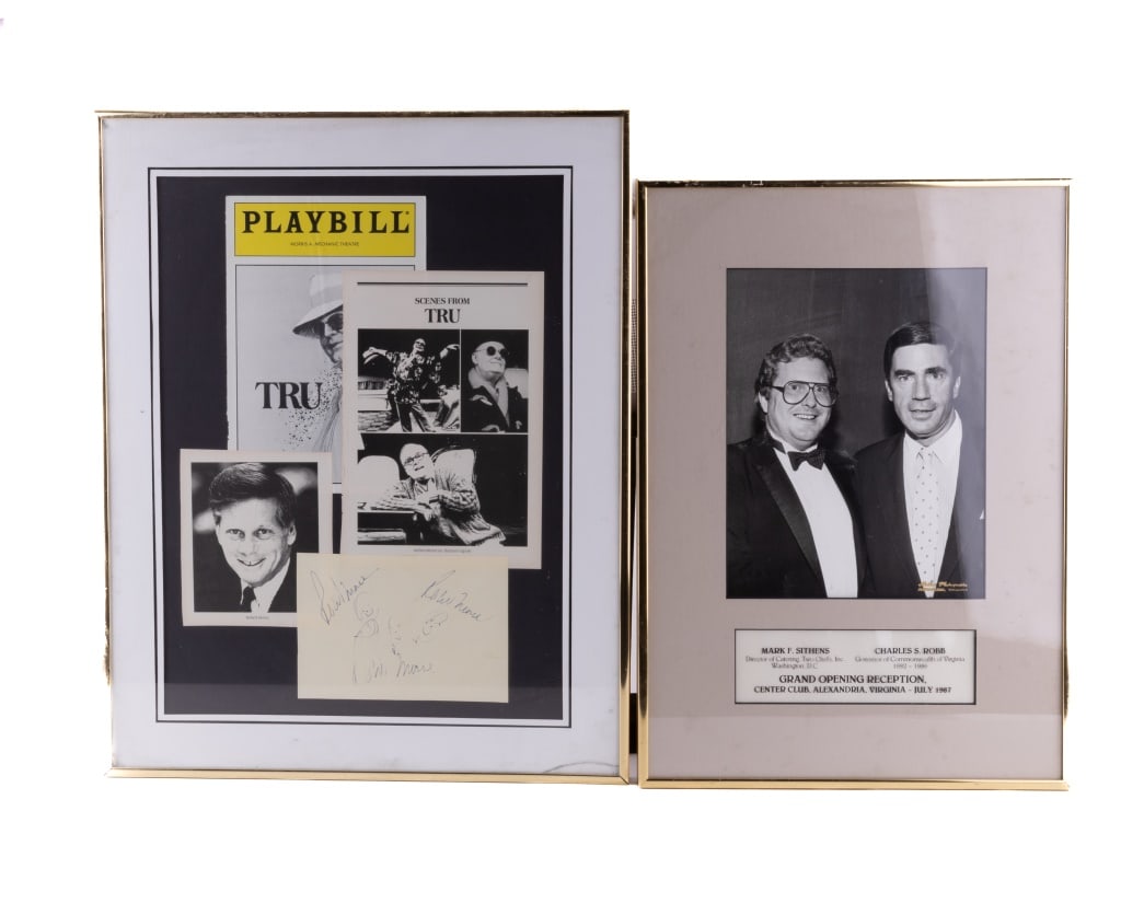 Signed Robert Morris "Tru" Playbill (1 of 5)