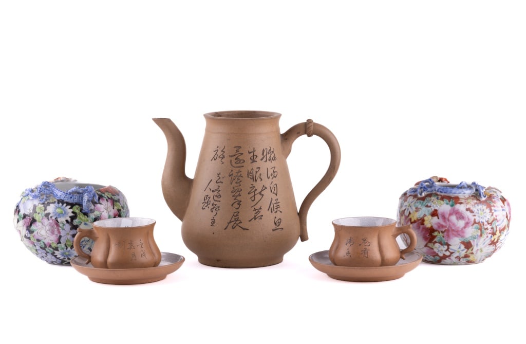20th C Chinese Bowls, Chinese Tea Set (1 of 12)