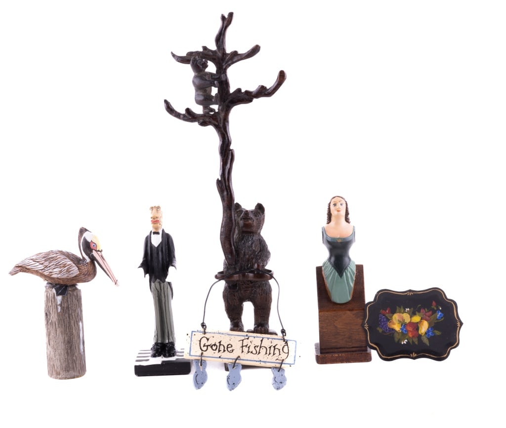 Whimsical Figural Decor Dollhouse Miniatures (1 of 8)