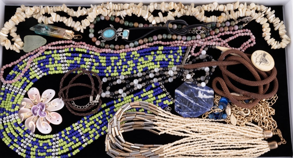 Stone & Other Beaded Necklaces (1 of 4)