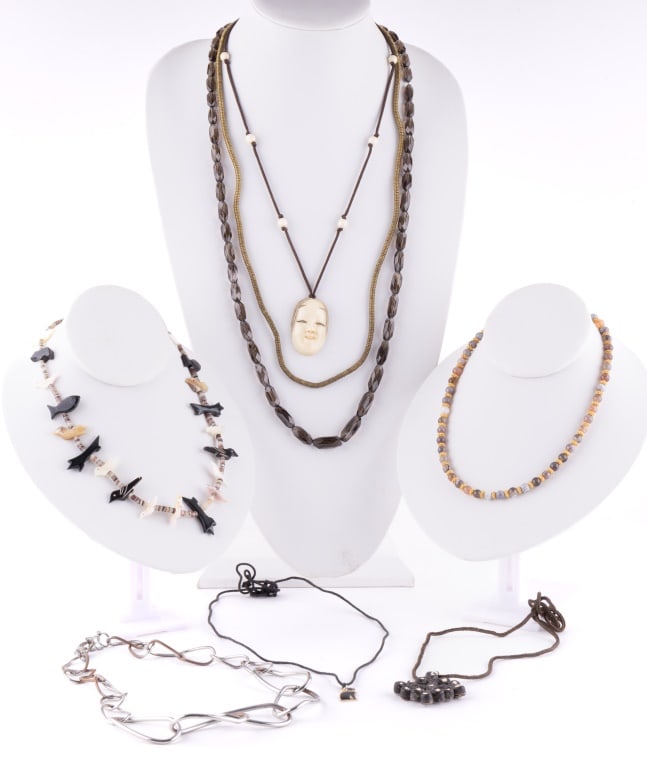 Stone, Natural Material & More Necklaces (1 of 7)