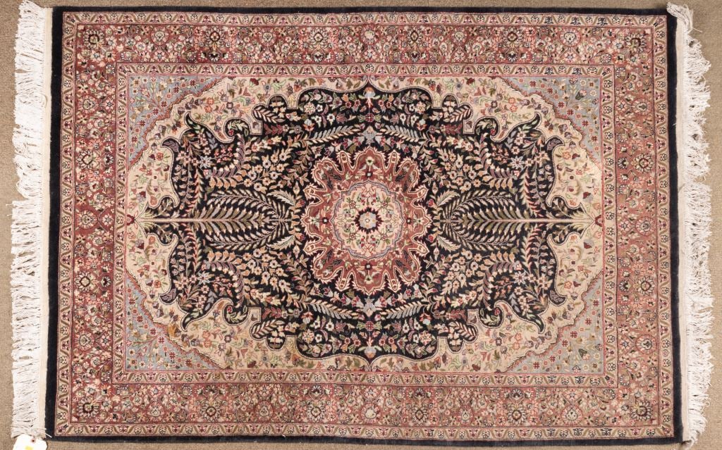 Exceptionally Finely Woven Oriental Area Rug (1 of 4)