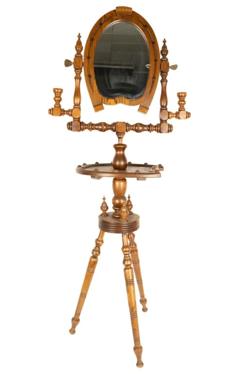 Fold Art Standing Shaving Mirror (1 of 5)